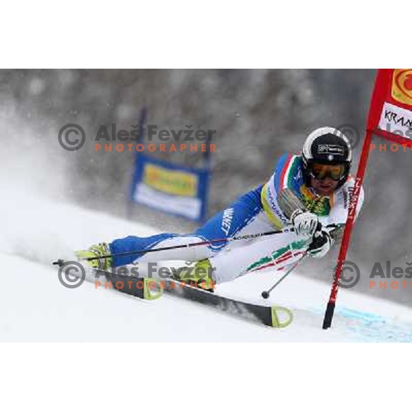  first run of AUDI FIS World Cup Giant Slalom race in Kranjska Gora, Slovenia 30.1.2010 