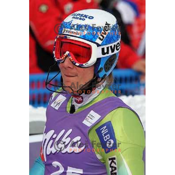 Bernard Vajdic after second run of AUDI FIS World Cup Slalom race for Vitranc Cup in Kranjska Gora, Slovenia 31.1.2010 