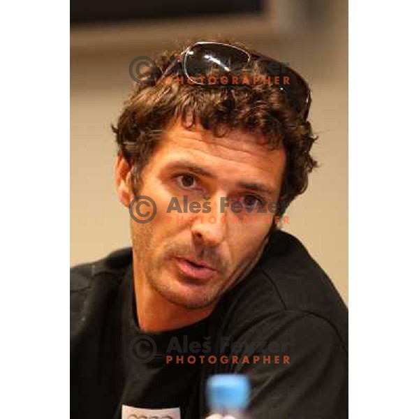 Primoz Vrhovnik during press conference of Slovenia Olympic Commite (OKS) in Ljubljana, Slovenia 21.9.2009 