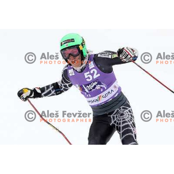 Tommy Ford of USA in finish after second run of AUDI FIS World Cup Giant Slalom race in Kranjska Gora, Slovenia 29.1.2010 