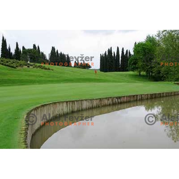 Garda golf, Re course, Soiano del Lago, Garda lake, Italy 29.4.2009 