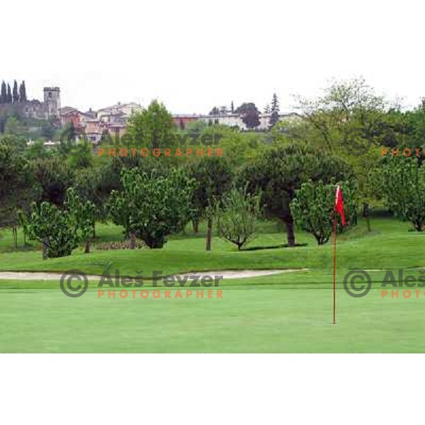 Garda golf, Re course, Soiano del Lago, Garda lake, Italy 29.4.2009 