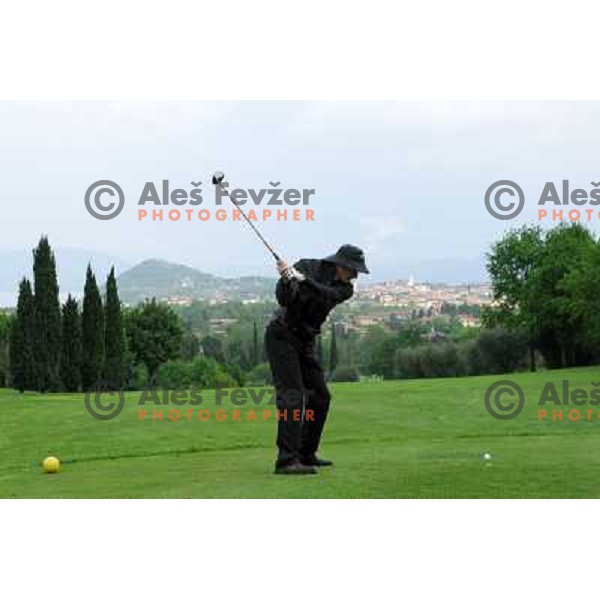 Garda golf, Re course, Soiano del Lago, Garda lake, Italy 29.4.2009 