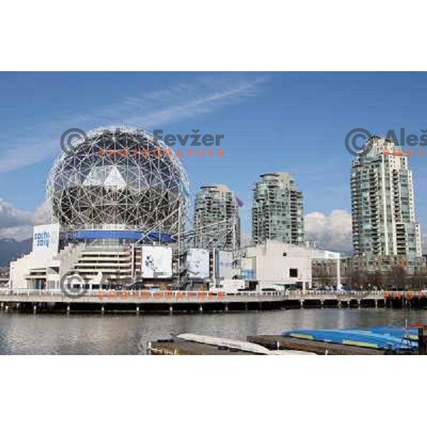 City of Vancouver during 2010 Winter Olympic games in Vancouver, Canada 9.2.2010 