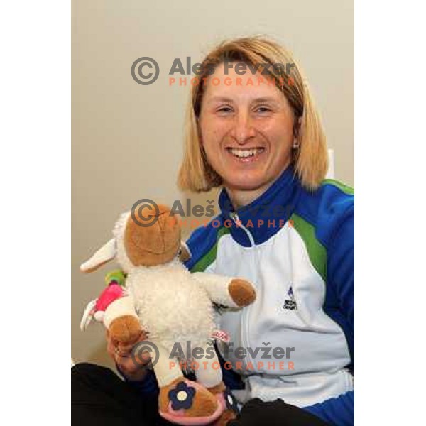 Tadeja Brankovic Likozar in Whistler Olympic Village during Winter Olympic Games Vancouver 10.2. 2010 