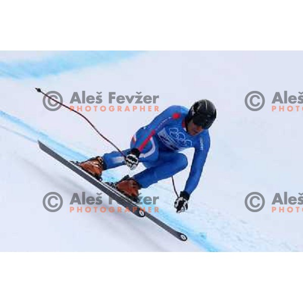 Johan Clarey (FRA) during first downhill training in Whistler Creekside, 2010 Winter Olympic Games Vancouver 10.2. 2010 