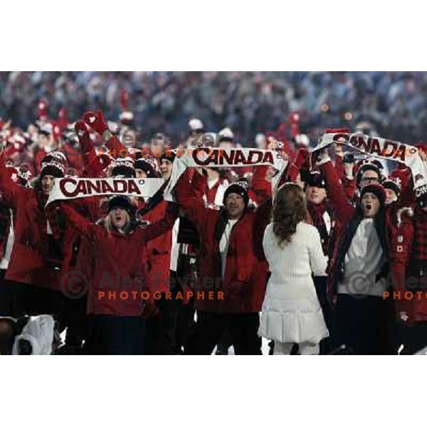  Opening Ceremony of Vancouver 2010 Winter Olympic games, Canada 12.2.2010 