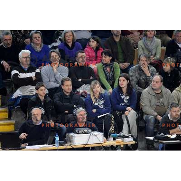  at handball game, Krim Mercator - HCL Leipzig, played in Champions league, Ljubljana, 13.01.2010, Krim Mercator won 32:26 