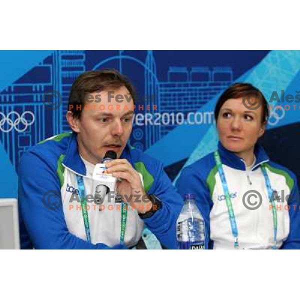 Ivan Hudac during press conference OKS held in Whistler Olympic Village , Vancouver 2010 Winter Olympic games, Canada 13.2.2010 