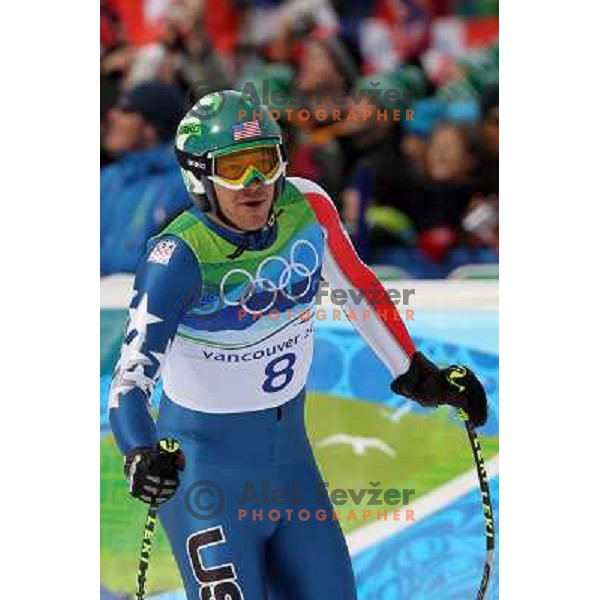 Bode Miller (USA) at Olympic downhill Men in Whistler Creekside 15.2.2010 at Vancouver 2010 Olympic games, Canada 