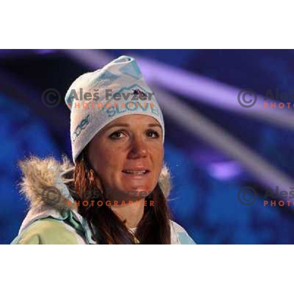 Petra Majdic (SLO) Olympic Bronze medalist in Ladies Individual Sprint classic in Whistler Olympic Park 17.2.2010, Vancouver 2010 Winter Olympic Games, Canada 
