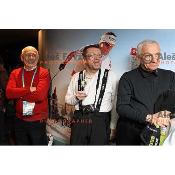  Janez Kocijancic, Renato Kuzma, Peter Zupan during Reception in Slovenia house in Whistler 17.2.2010, Vancouver 2010 Winter Olympic Games, Canada 