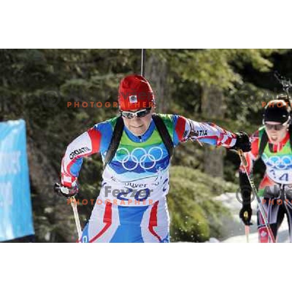 Andrijana Stipanicic (CRO) during Biathlon Women\'s 15 km Individual in Whistler Olympic Park 18.2.2010, Vancouver 2010 Winter Olympic Games, Canada 