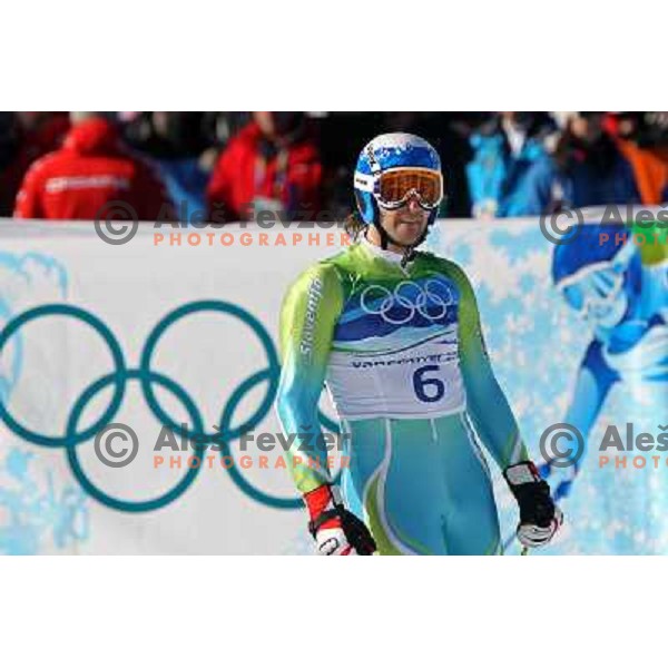 Ales Gorza (SLO) during Super G Men in Whistler Creekside 19.2.2010, Vancouver 2010 Winter Olympic Games, Canada 