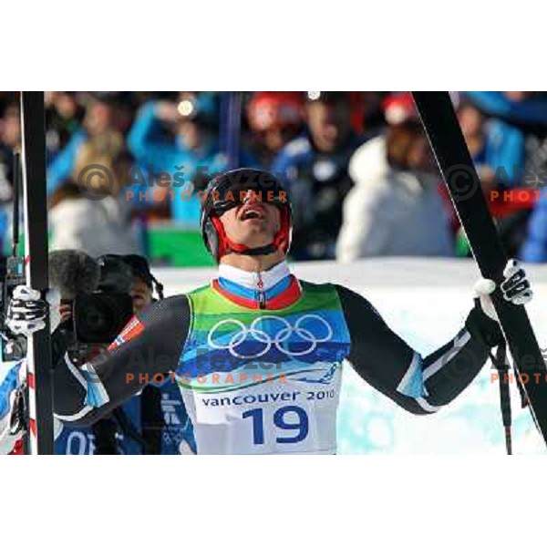 Axel Lund Svindal (NOR) Olympic gold medalist in Super G Men in Whistler Creekside 19.2.2010, Vancouver 2010 Winter Olympic Games, Canada 
