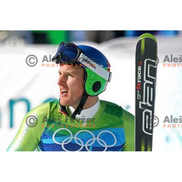 Andrej Sporn (SLO) during Super G Men in Whistler Creekside 19.2.2010, Vancouver 2010 Winter Olympic Games, Canada 
