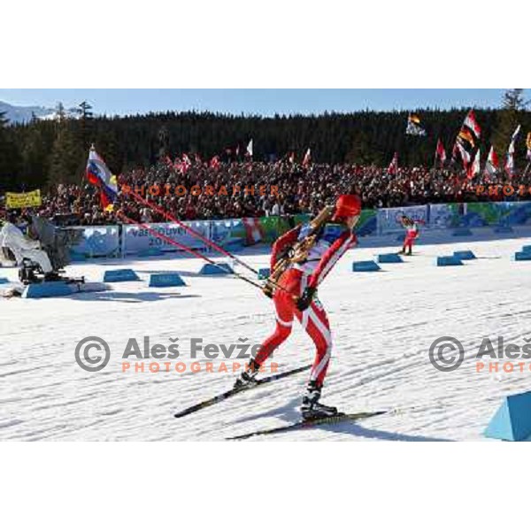  during biathlon Individual Men 20 km in Whistler Olympic Park 18.2.2010 , Vancouver 2010 Winter Olympic Games, Canada 