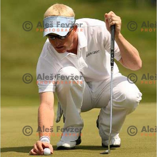 second day of BA-CA Austrian Open, European tour event at Fontana Golf&Country club, Vienna, Austria on June 9, 2006