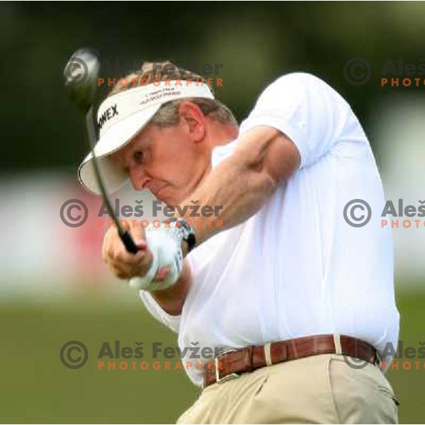 Colin Montgomerie (SCO) in action during second day of BA-CA Austrian Open, European tour event at Fontana Golf&Country club, Vienna, Austria on June 9, 2006