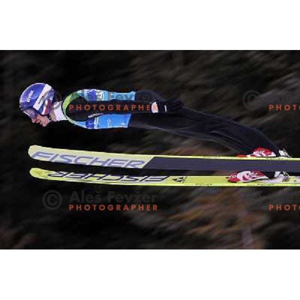 Adam Malysz (POL) during trial jump in team ski jumping competition at Large Hill in Whistler Olympic park 22.2.2010 , Vancouver 2010 Winter Olympic Games, Canada 
