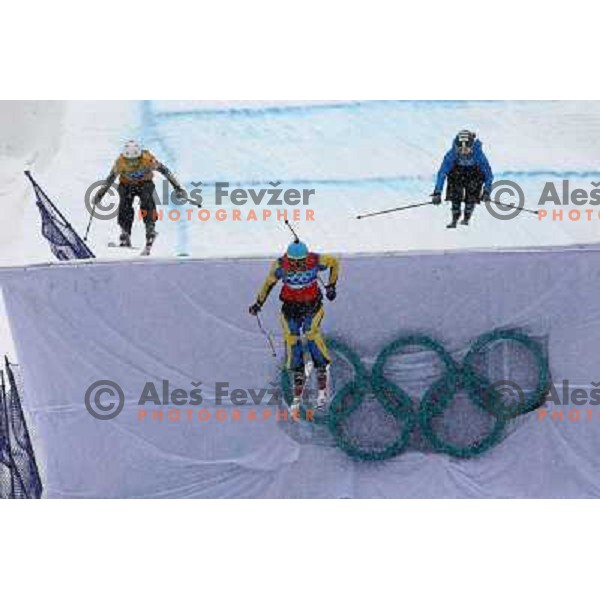  Sasa Faric (SLO) during ladies ski cross competition at Cypress Mountain 23.2.2010 , Vancouver 2010 Winter Olympic Games, Canada 