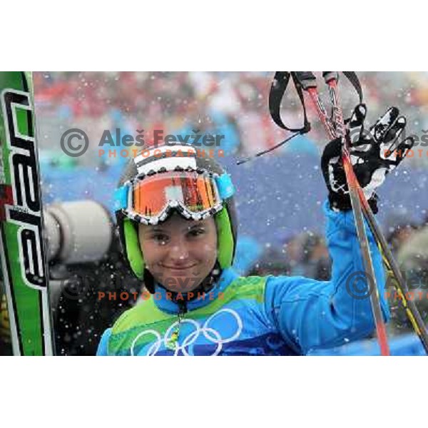  Sasa Faric (SLO) during ladies ski cross competition at Cypress Mountain 23.2.2010 , Vancouver 2010 Winter Olympic Games, Canada 