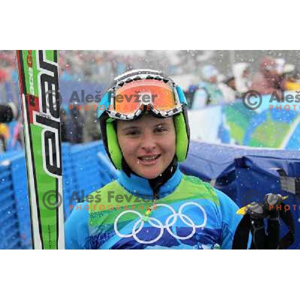  Sasa Faric (SLO) during ladies ski cross competition at Cypress Mountain 23.2.2010 , Vancouver 2010 Winter Olympic Games, Canada 
