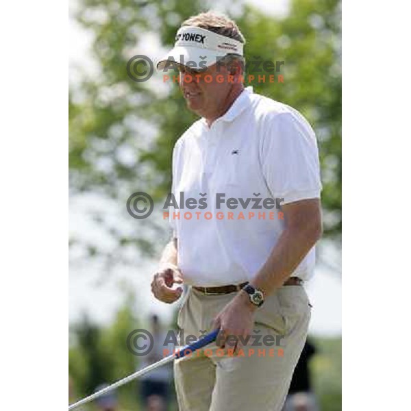 Colin Montgomerie (SCO) in action during second day of BA-CA Austrian Open, European tour event at Fontana Golf&Country club, Vienna, Austria on June 9, 2006