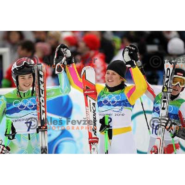 Tina Maze (SLO) Olympic silver medalist in Women\'s Giant Slalom in Whislter Creekside 25.2.2010 , Vancouver 2010 Winter Olympic Games, Canada 