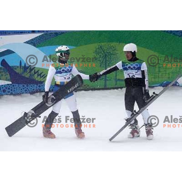 Rok Marguc (SLO) during Men\'s Parallel Giant Slalom at Cypress Mountain 27.2.2010, Vancouver 2010 Winter Olympic Games, Canada 