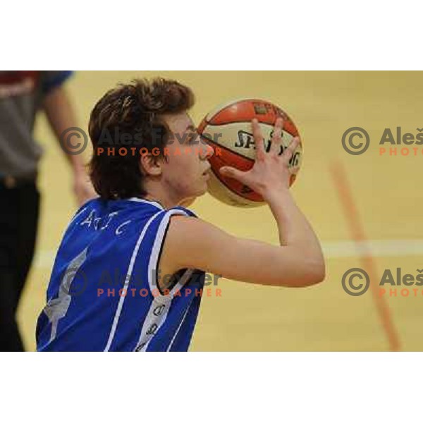 Matea Tavic at the basketball game Hit Kranjska Gora - Merkur played in the final of the Slovenian womens basketball Cup , Celje, 28.02.2010 