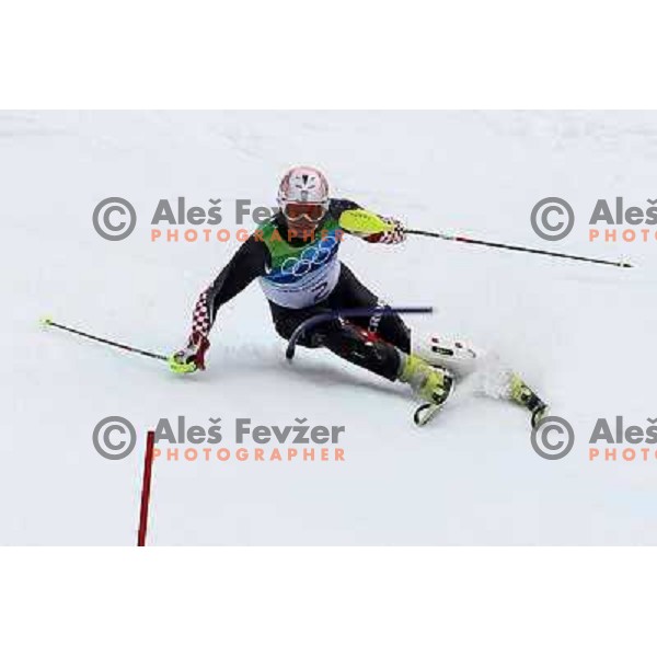 Ivica Kostelic (CRO) during Men\'s slalom in Whistler Creekside 27.2.2010, Vancouver 2010 Winter Olympic Games, Canada 