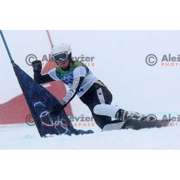 Rok Marguc (SLO) during Men\'s Parallel Giant Slalom at Cypress Mountain 27.2.2010, Vancouver 2010 Winter Olympic Games, Canada 