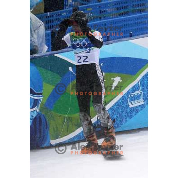 Izidor Sustersic (SLO) during Men\'s Parallel Giant Slalom at Cypress Mountain 27.2.2010, Vancouver 2010 Winter Olympic Games, Canada 
