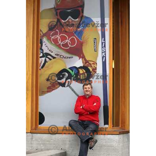 Joze Sparovec in Whistler during 2010 Winter Olympic games in Vancouver, Canada 28.2.2010 