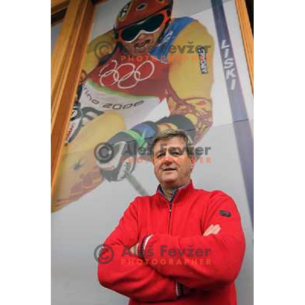 Joze Sparovec in Whistler during 2010 Winter Olympic games in Vancouver, Canada 28.2.2010 