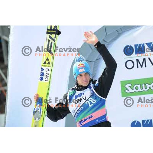Schlierenzuaer (AUT) during flower ceremony of world cup ski jumping, 20.3.2010, Planica 
