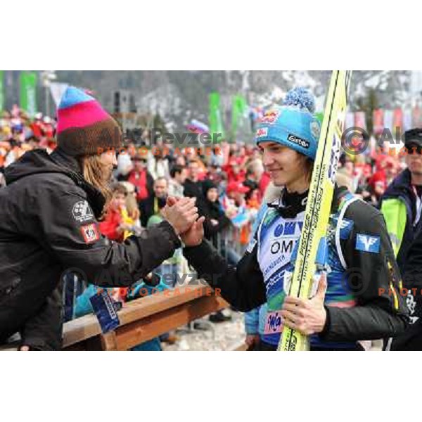 Schlierenzuaer (AUT) during third round of world cup ski jumping, 20.3.2010, Planica 