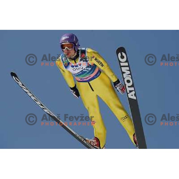 Schmitt (GER) during third round of world cup ski jumping, 20.3.2010, Planica 
