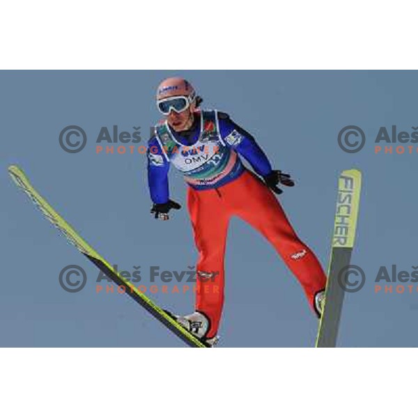 Koch (AUT) during third round of world cup ski jumping, 20.3.2010, Planica 