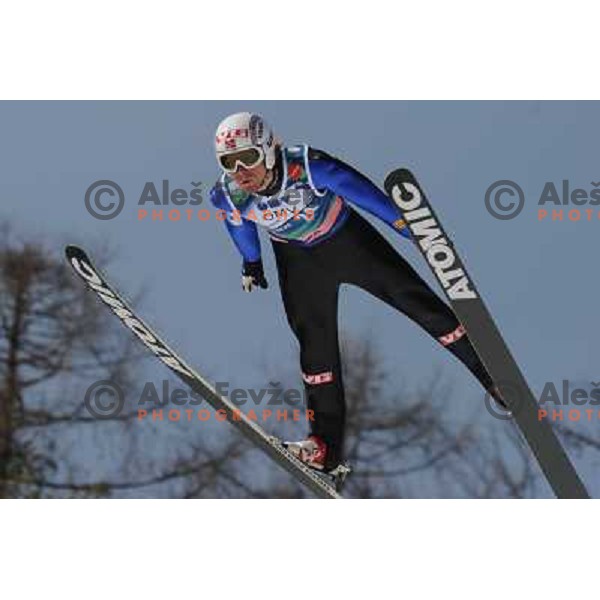 Romoeren (NOR) during third round of world cup ski jumping, 20.3.2010, Planica 