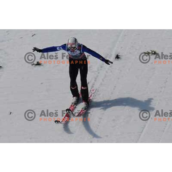 Romoeren (NOR) during final round of world cup ski jumping, 20.3.2010, Planica 