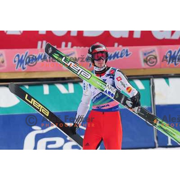 Kranjec (SLO) during final round of world cup ski jumping, 20.3.2010, Planica 