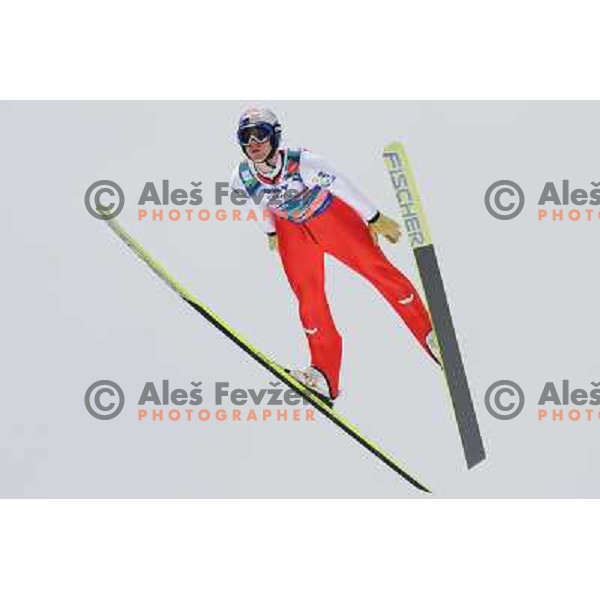 Morgenstern (AUT) during second round of team world cup ski jumping, 21.3.2010, Planica 