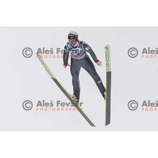 Schlierenzauer (AUT) during second round of team world cup ski jumping, 21.3.2010, Planica 