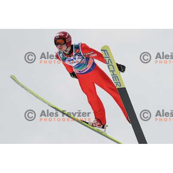 Olli (FIN) during second round of team world cup ski jumping, 21.3.2010, Planica 