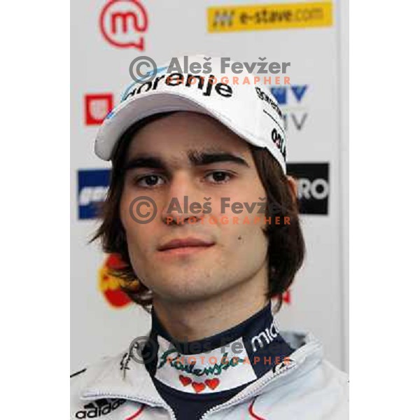  Robert Hrgota at press conference of Slovenia Nordic ski team at Zavarovalnica Triglav, Ljubljana, Slovenia 16.3.2010 