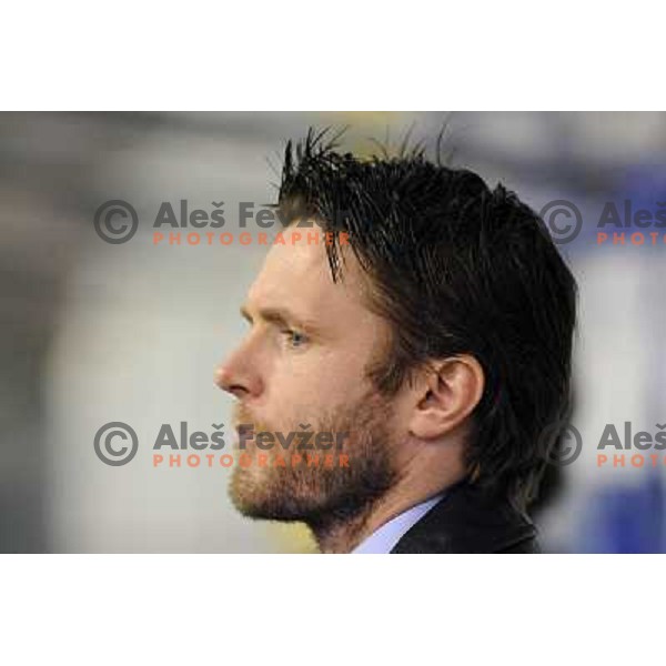 Dejan Varl at the Ice hockey game Tilia Olimpija - Acroni Jesenice 3rd game played in the final of the slovenian ice hockey league ,Ljubljana, 26.03.2010, 