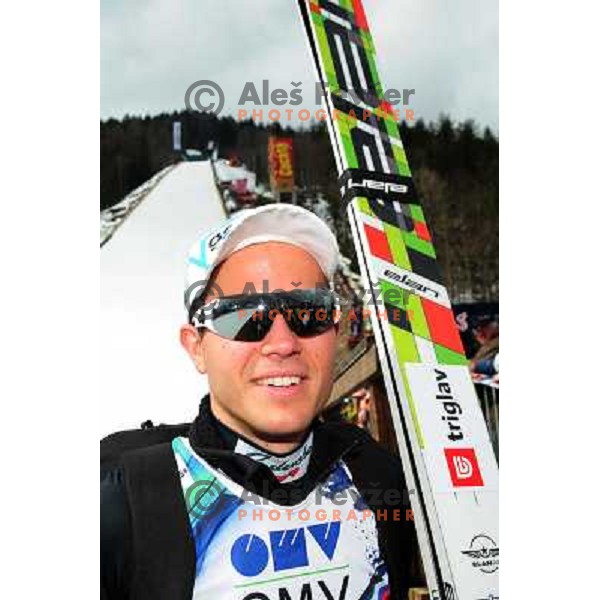 Damjan (SLO) after second round of team world cup ski jumping, 21.2.2010, Planica 