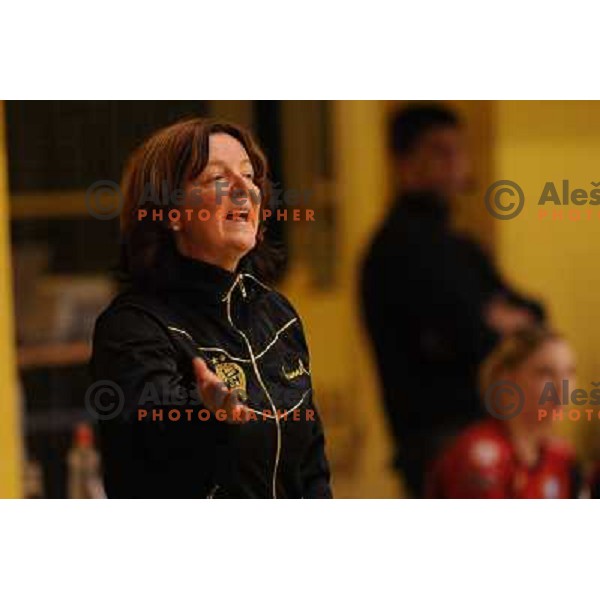 Marta Bon at the handball game Krim - Olimpija played in the final of the slovenian womens handball cup ,Novo Mesto, 28.03.2010, 
